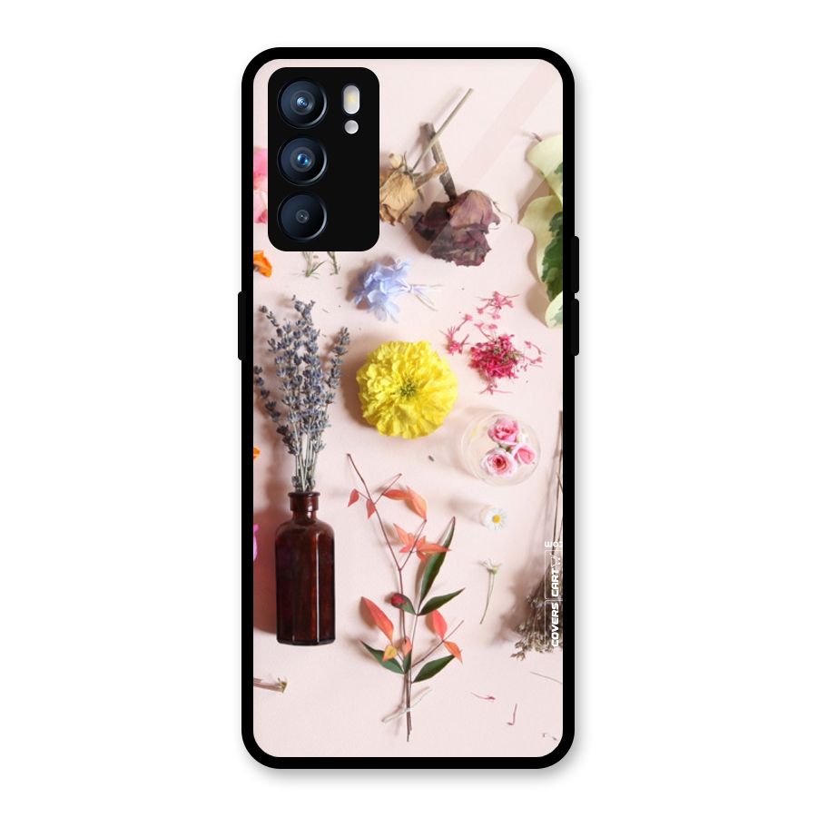 Old Petals Glass Back Case for Oppo Reno6 5G