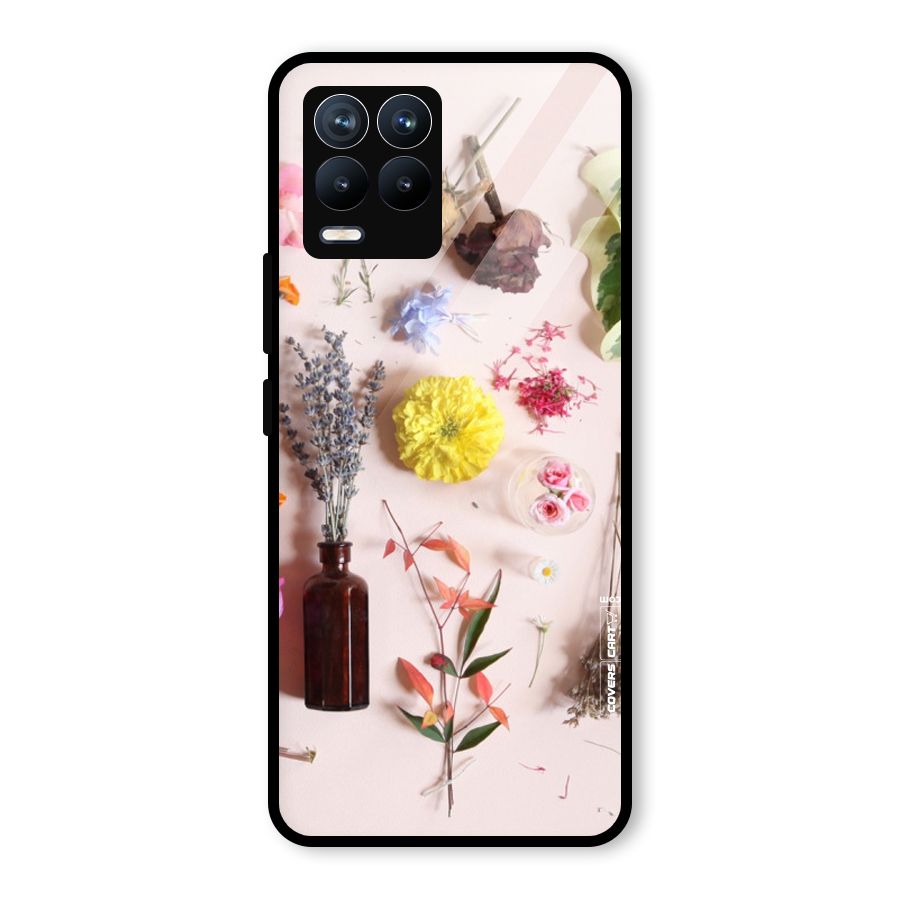 Old Petals Glass Back Case for Realme 8