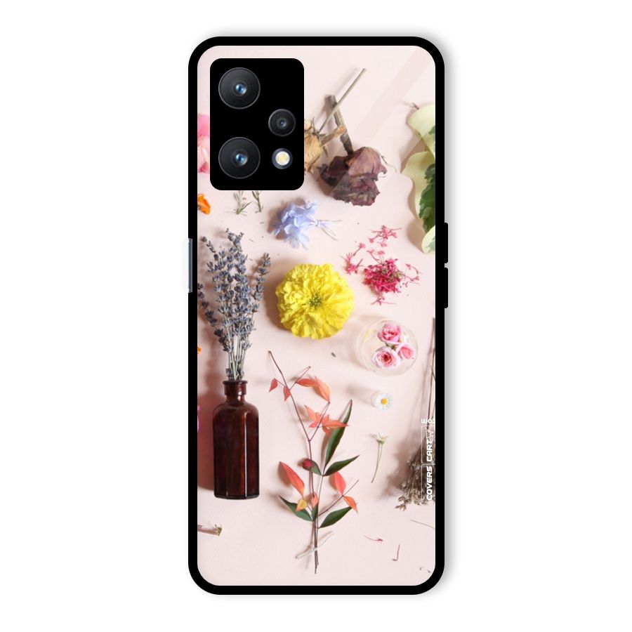 Old Petals Glass Back Case for Realme 9 Pro 5G