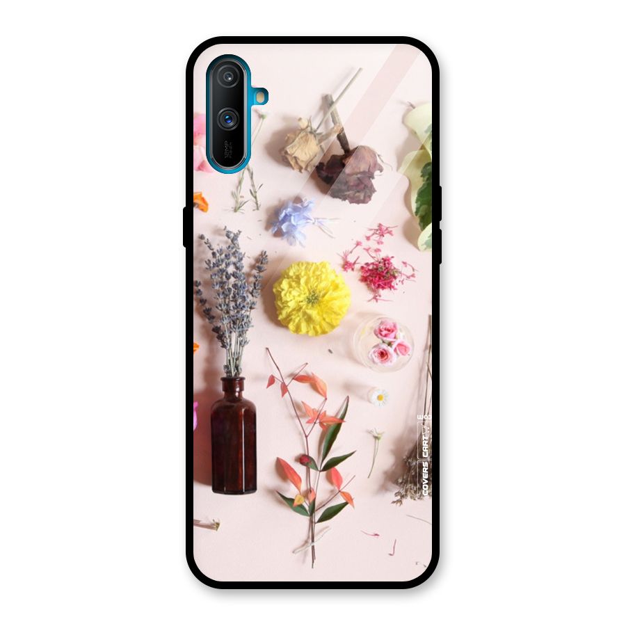 Old Petals Glass Back Case for Realme C3