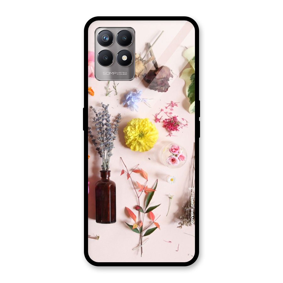 Old Petals Glass Back Case for Realme Narzo 50