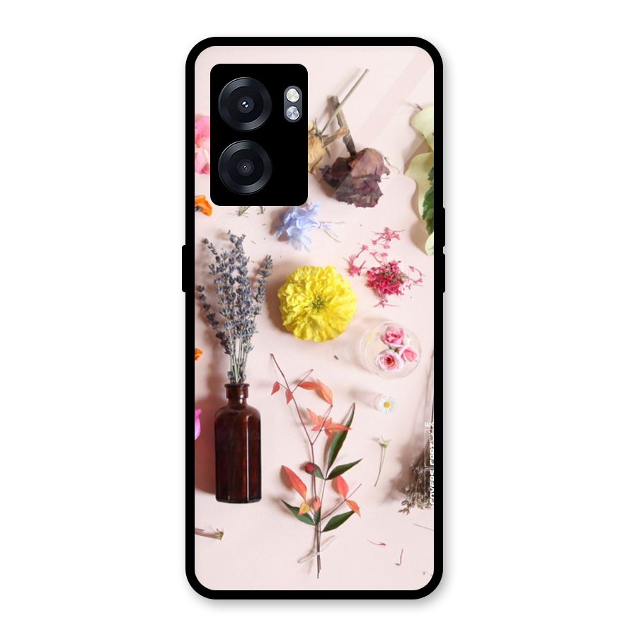 Old Petals Glass Back Case for Realme Narzo 50 5G