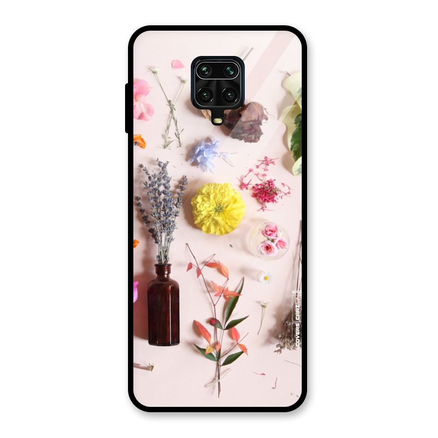 Old Petals Glass Back Case for Redmi Note 10 Lite