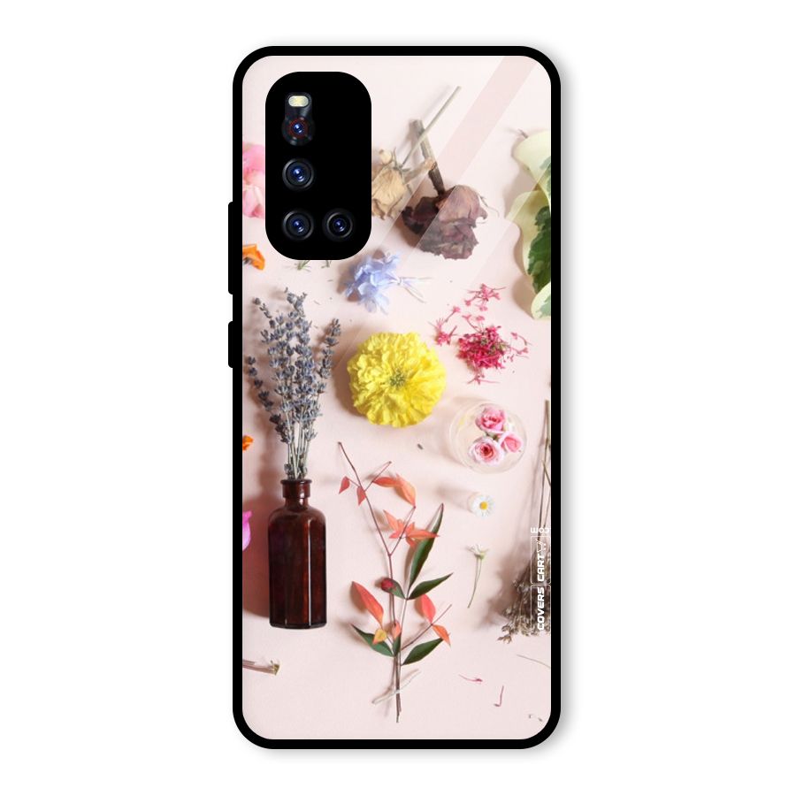 Old Petals Glass Back Case for Vivo V19