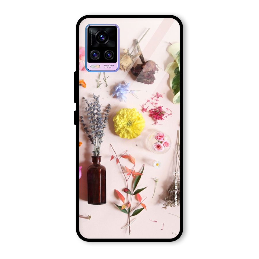 Old Petals Glass Back Case for Vivo V20 Pro