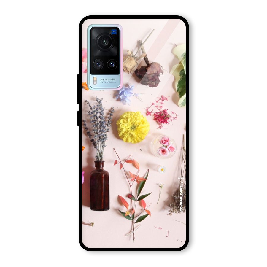 Old Petals Glass Back Case for Vivo X60