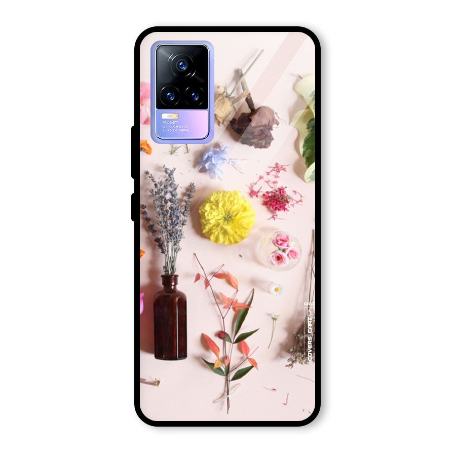 Old Petals Glass Back Case for Vivo Y73