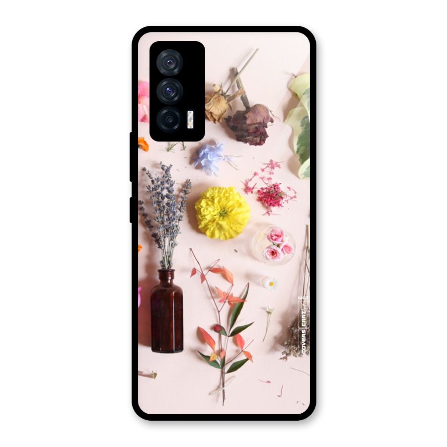 Old Petals Glass Back Case for Vivo iQOO 7 5G