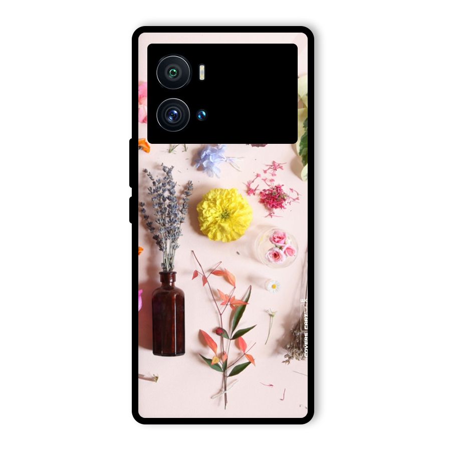 Old Petals Glass Back Case for Vivo iQOO 9 Pro