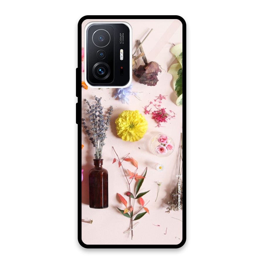 Old Petals Glass Back Case for Xiaomi 11T Pro