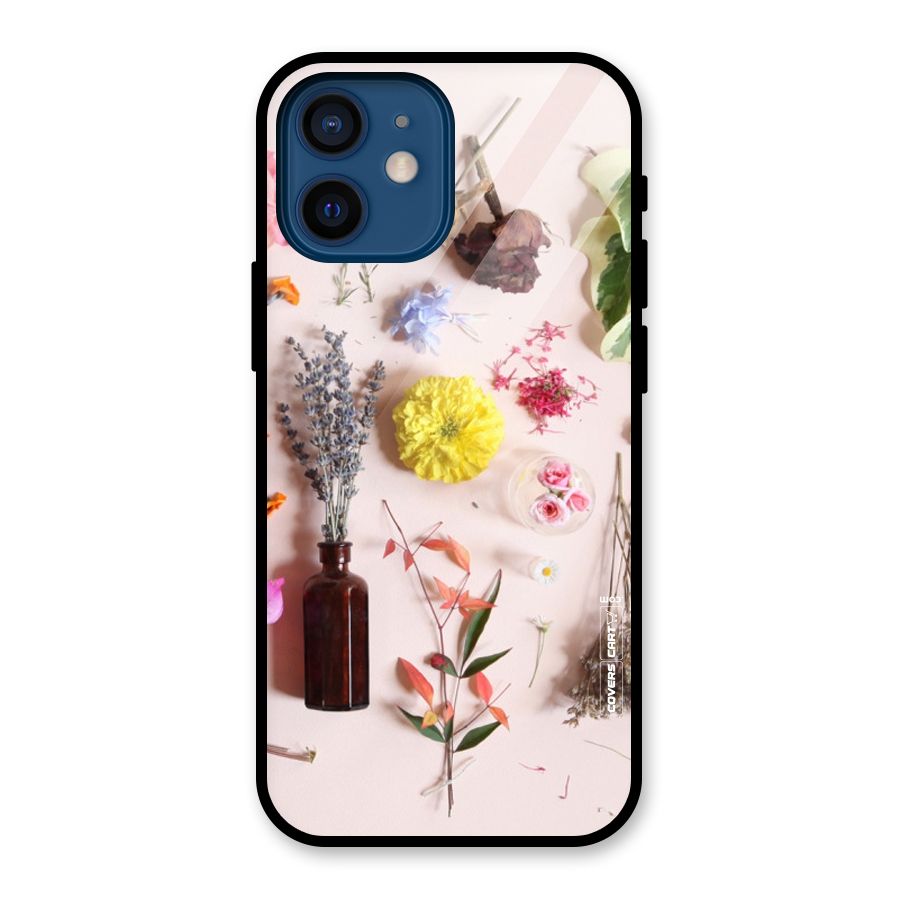 Old Petals Glass Back Case for iPhone 12 Mini