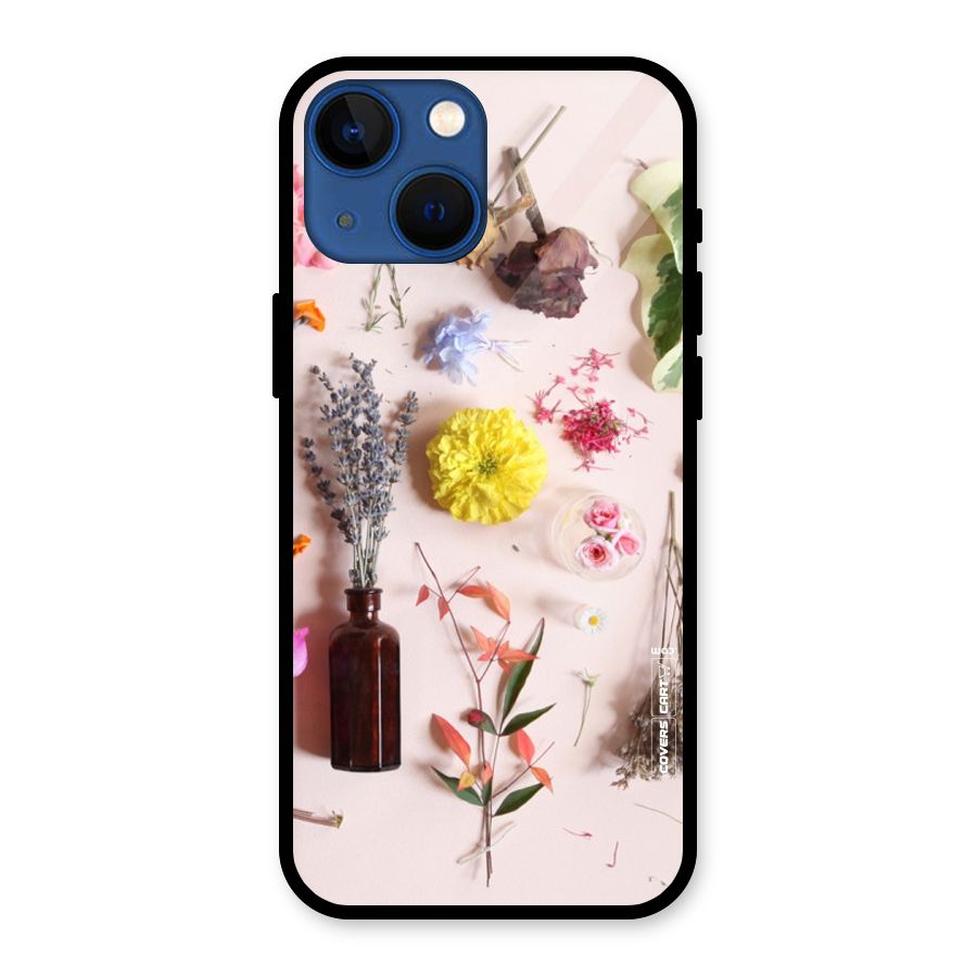 Old Petals Glass Back Case for iPhone 13 Mini