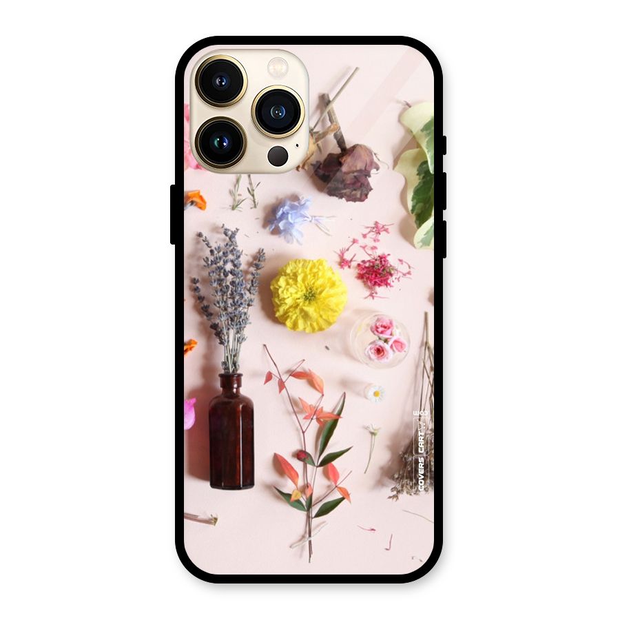 Old Petals Glass Back Case for iPhone 13 Pro Max