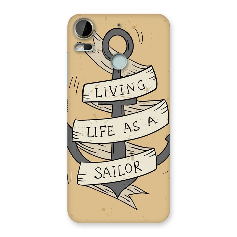 Old School Anchor Back Case for Desire 10 Pro