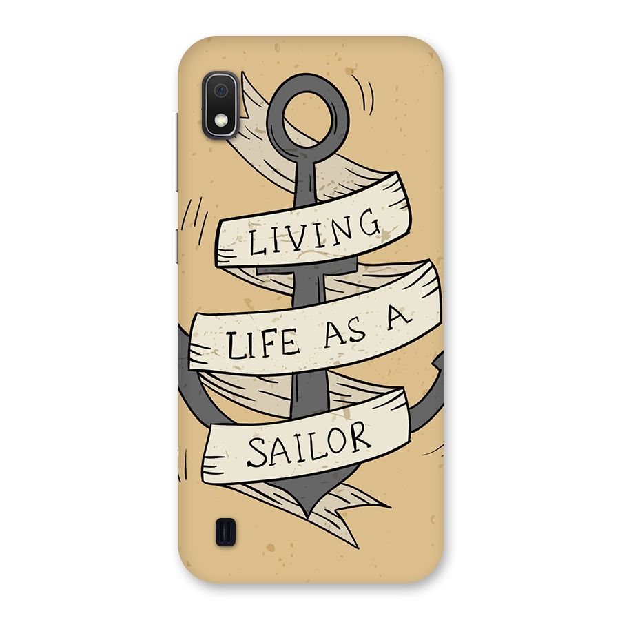 Old School Anchor Back Case for Galaxy A10