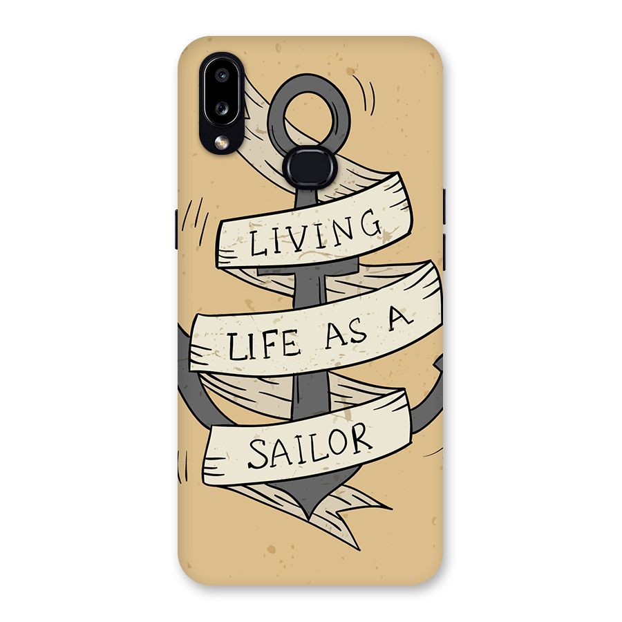 Old School Anchor Back Case for Galaxy A10s