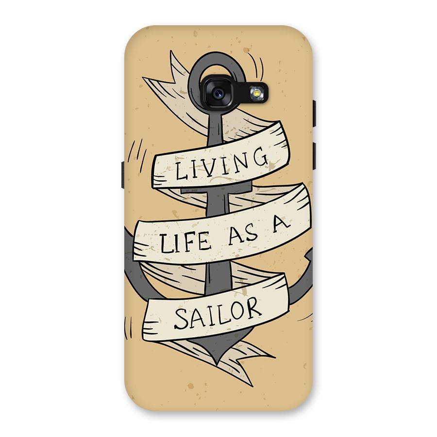 Old School Anchor Back Case for Galaxy A3 (2017)