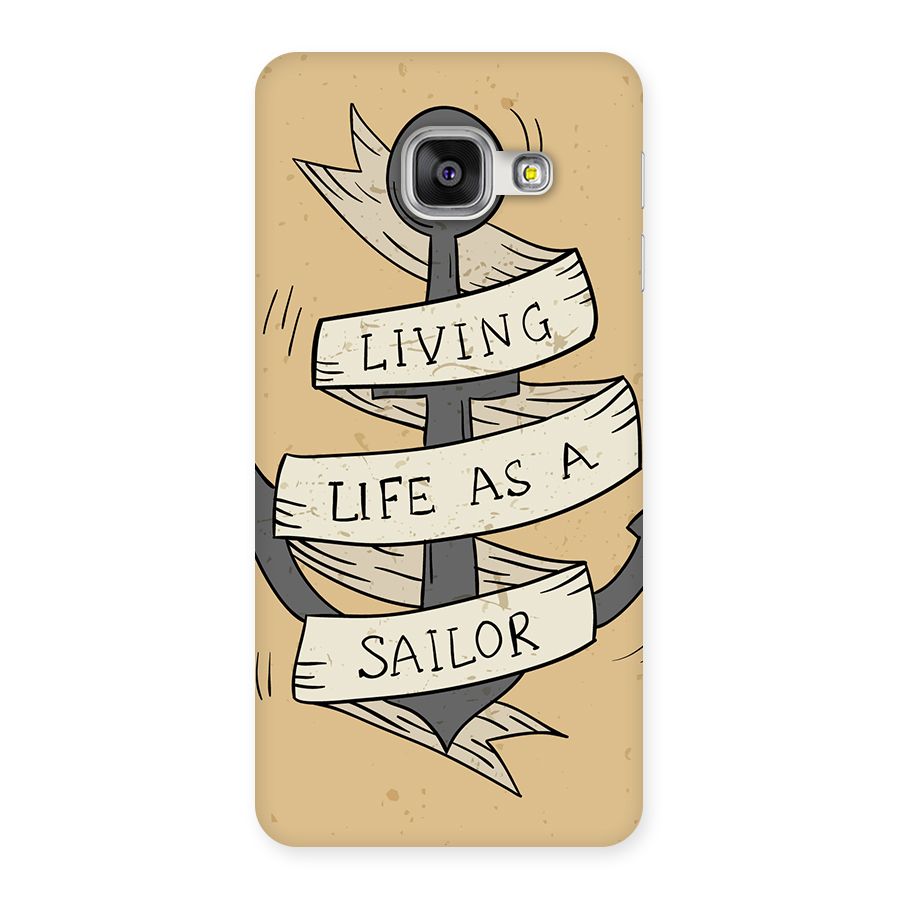 Old School Anchor Back Case for Galaxy A3 2016