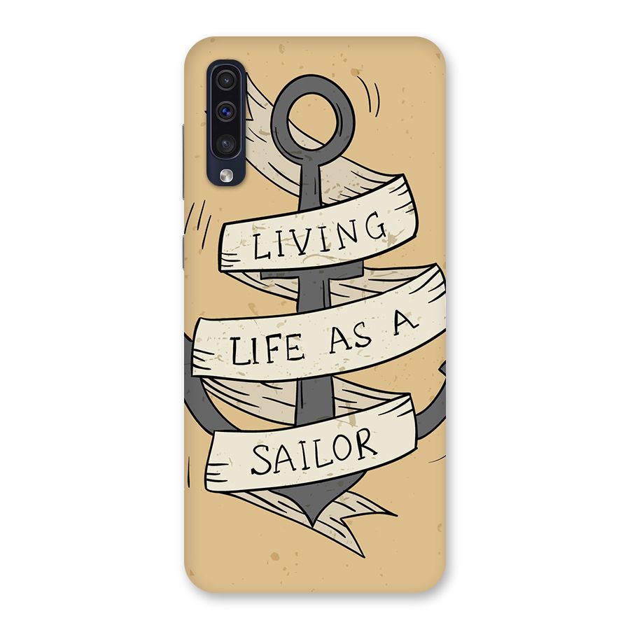 Old School Anchor Back Case for Galaxy A50s