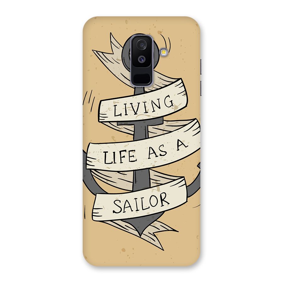 Old School Anchor Back Case for Galaxy A6 Plus