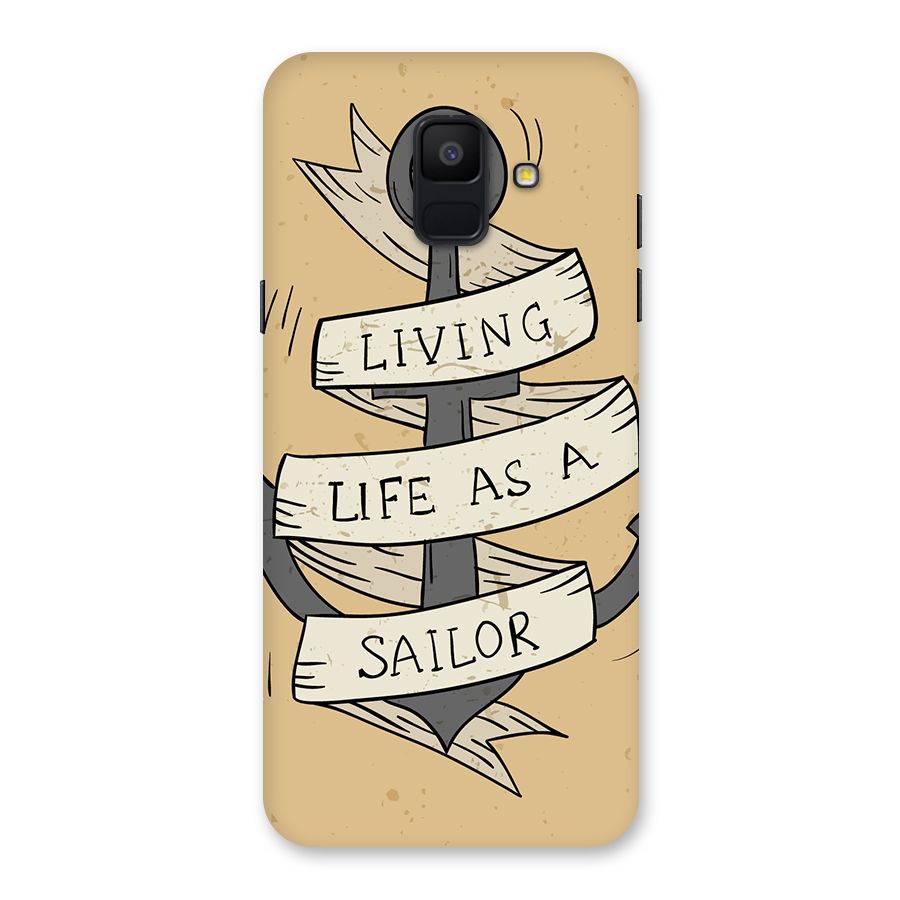 Old School Anchor Back Case for Galaxy A6 (2018)