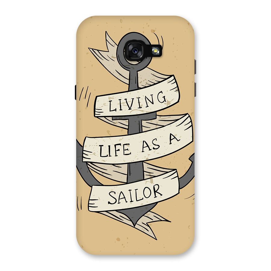 Old School Anchor Back Case for Galaxy A7 (2017)