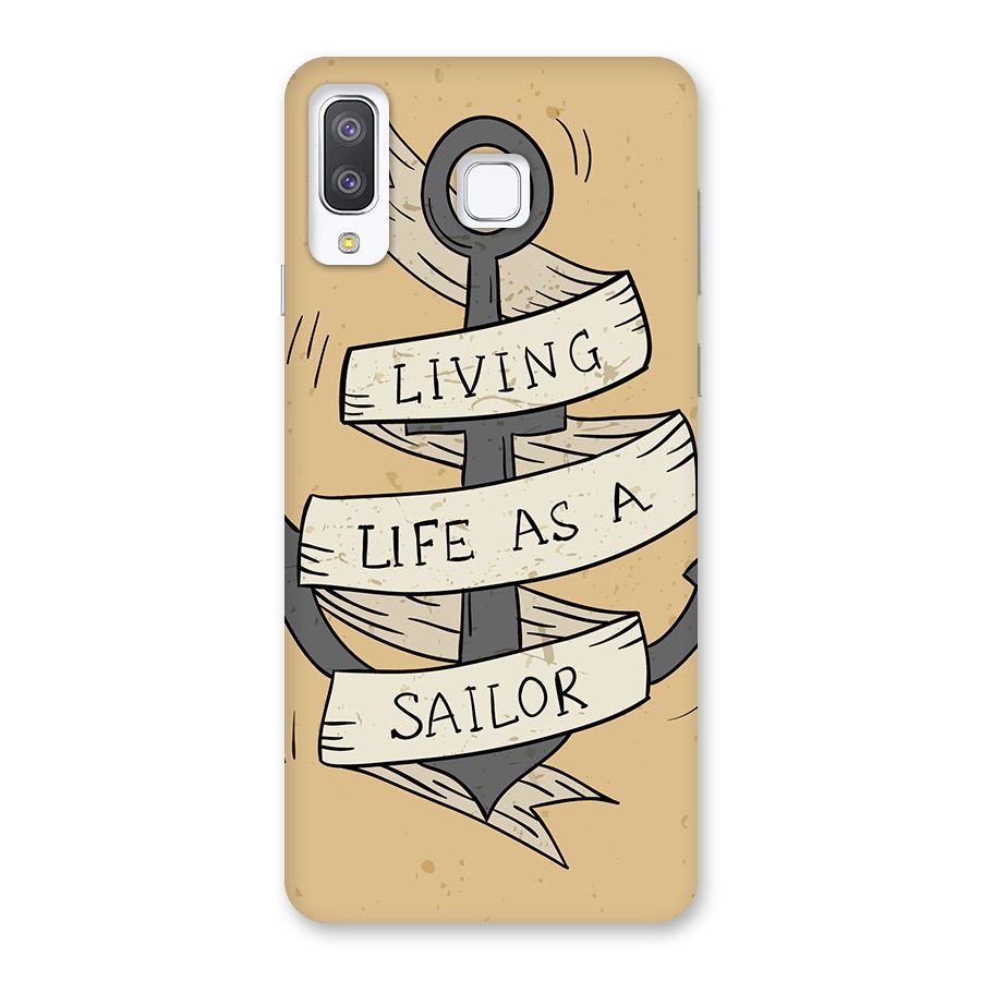 Old School Anchor Back Case for Galaxy A8 Star