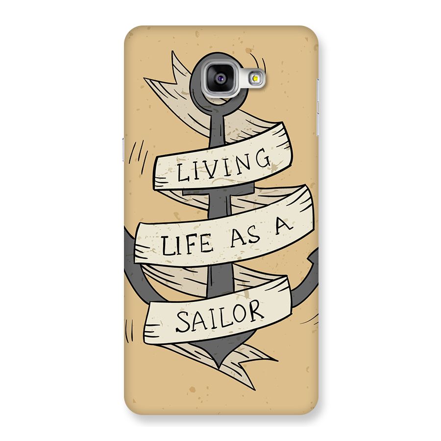 Old School Anchor Back Case for Galaxy A9