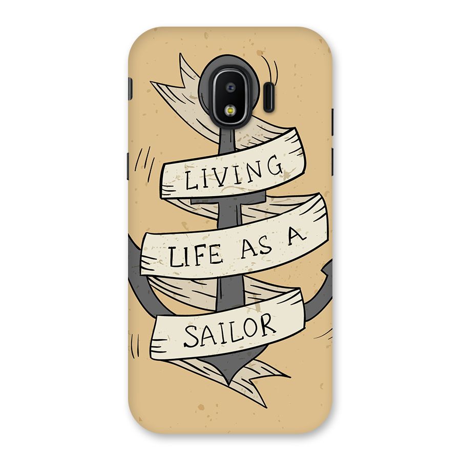 Old School Anchor Back Case for Galaxy J2 Pro 2018