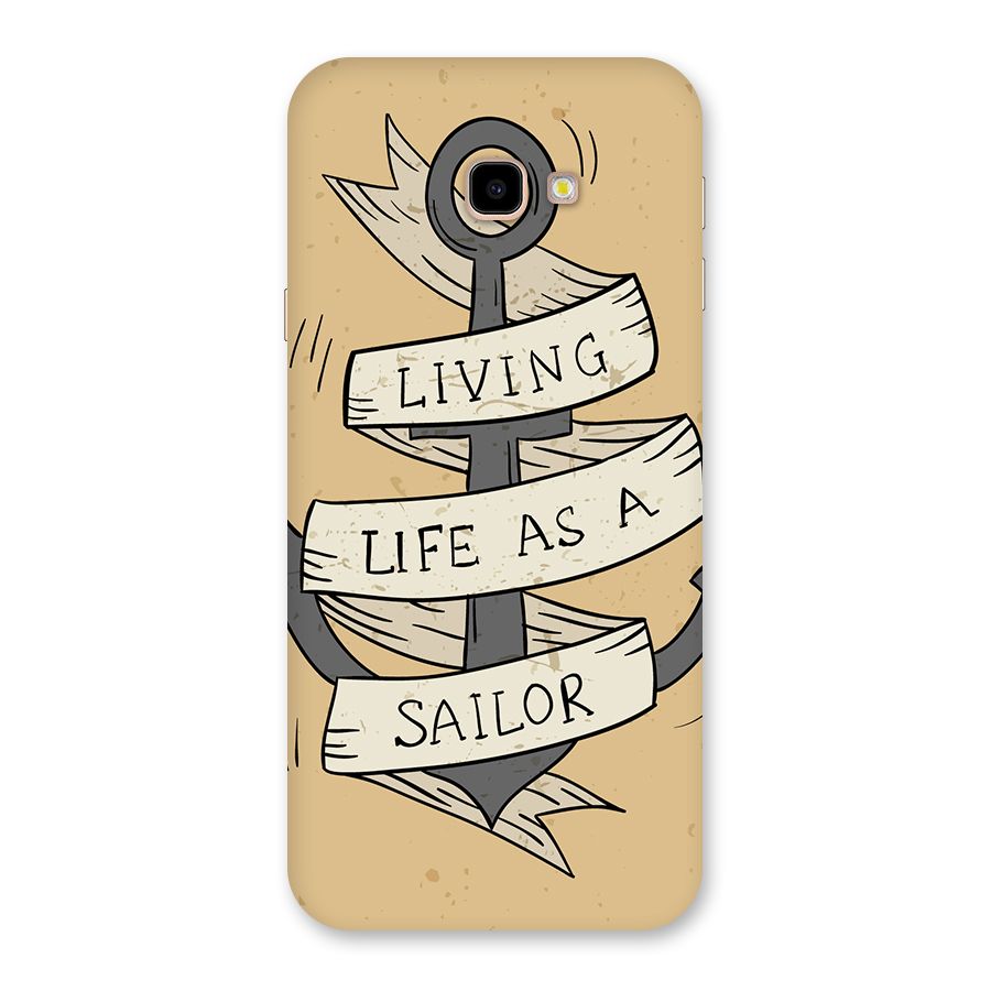 Old School Anchor Back Case for Galaxy J4 Plus