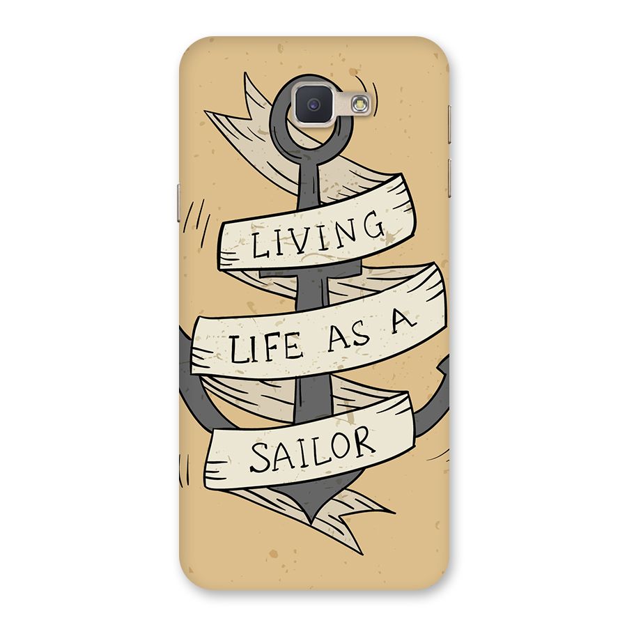 Old School Anchor Back Case for Galaxy J5 Prime