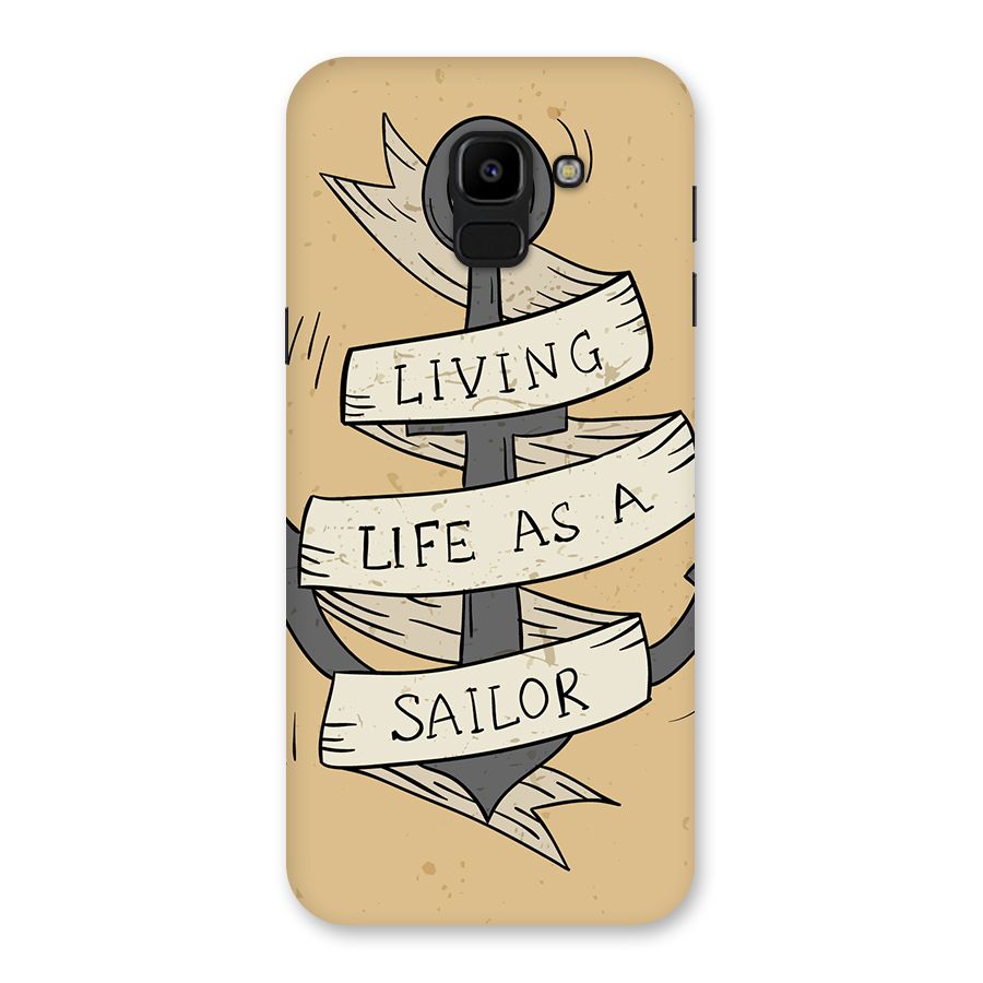 Old School Anchor Back Case for Galaxy J6