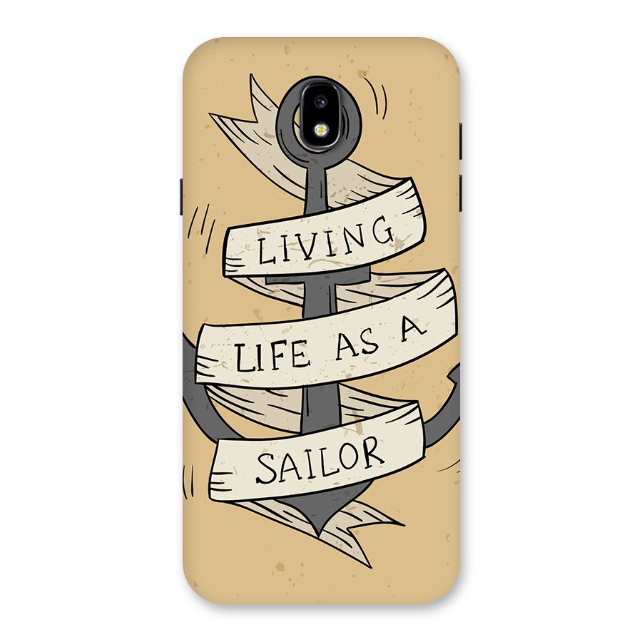 Old School Anchor Back Case for Galaxy J7 Pro