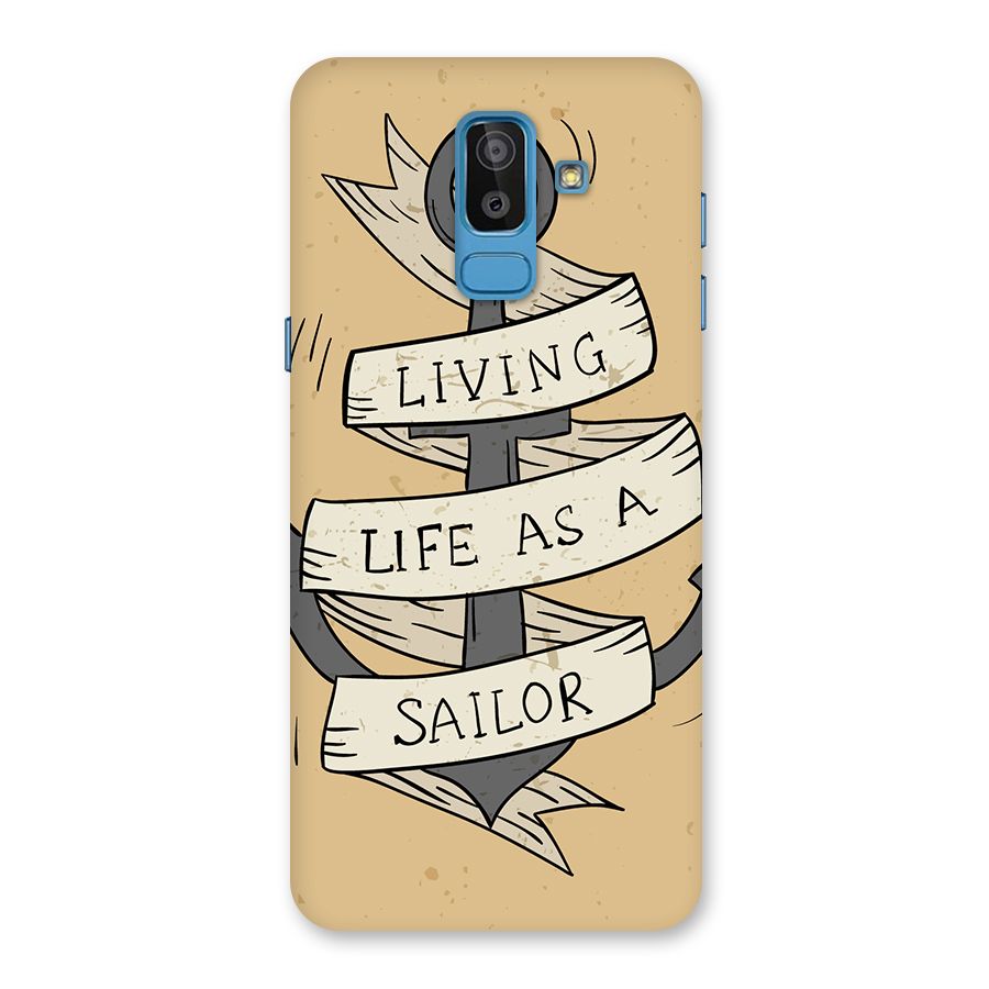 Old School Anchor Back Case for Galaxy J8