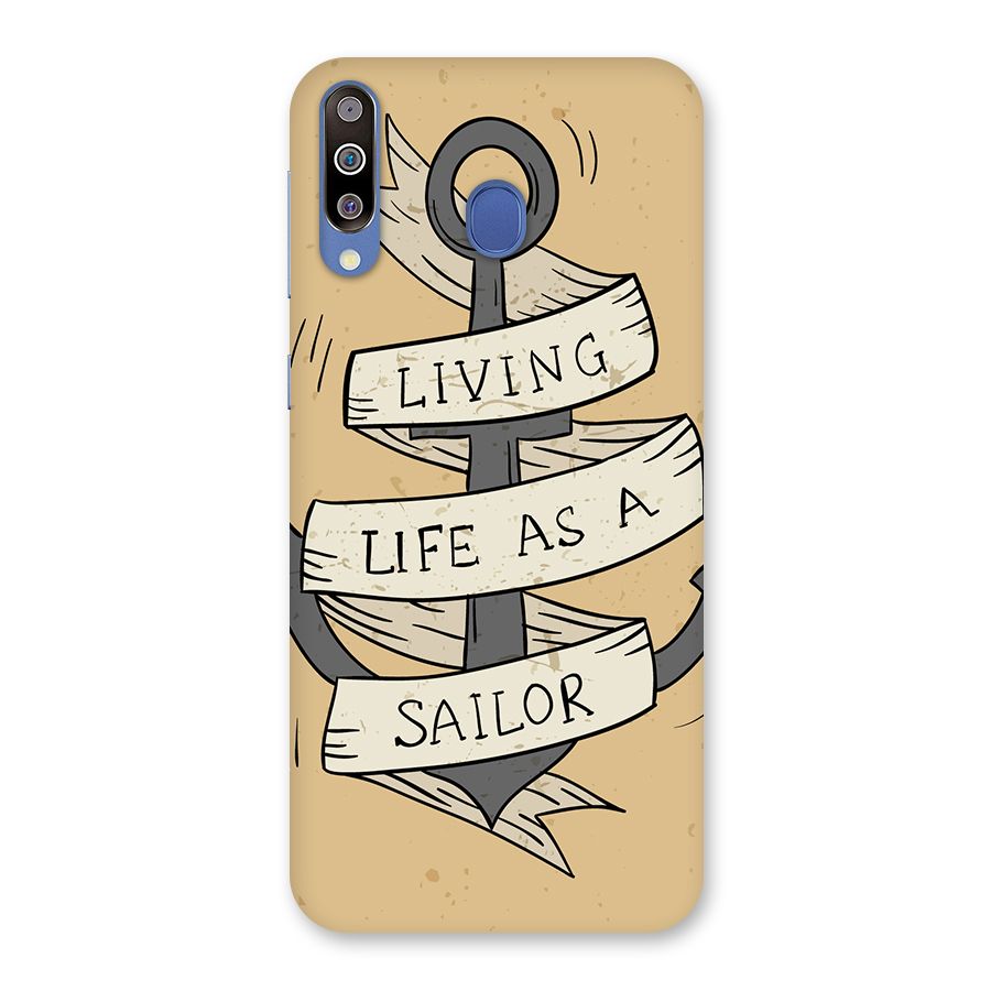 Old School Anchor Back Case for Galaxy M30