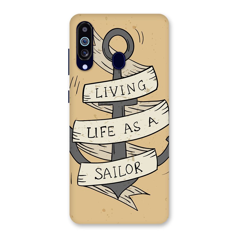 Old School Anchor Back Case for Galaxy M40