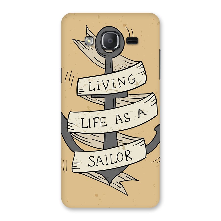 Old School Anchor Back Case for Galaxy On7 2015