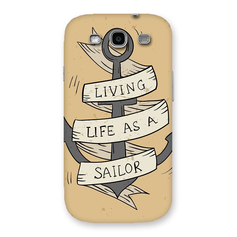 Old School Anchor Back Case for Galaxy S3