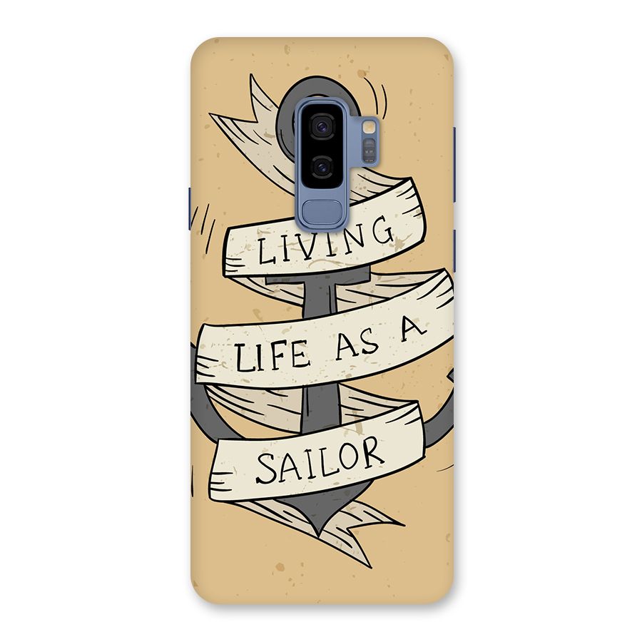 Old School Anchor Back Case for Galaxy S9 Plus