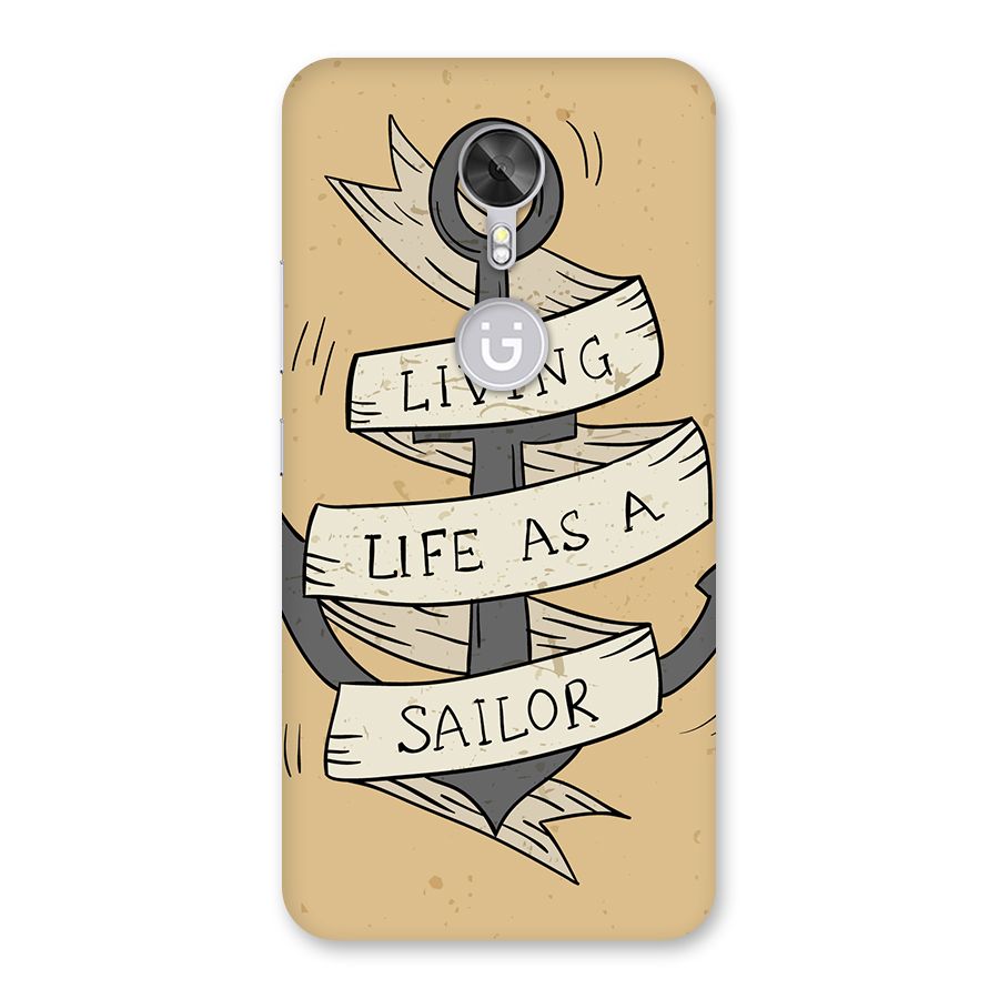 Old School Anchor Back Case for Gionee A1