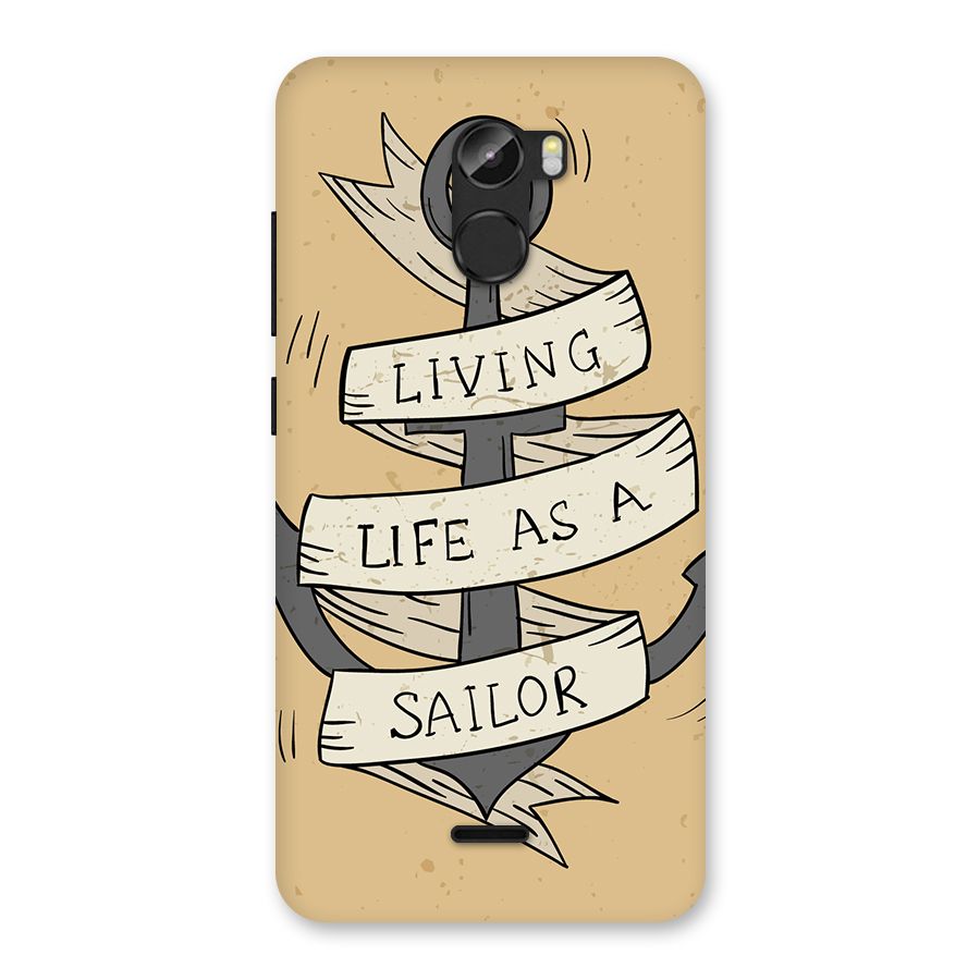 Old School Anchor Back Case for Gionee X1