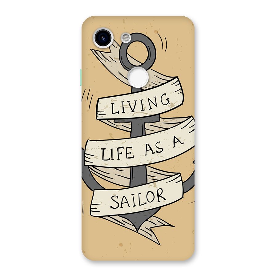 Old School Anchor Back Case for Google Pixel 3
