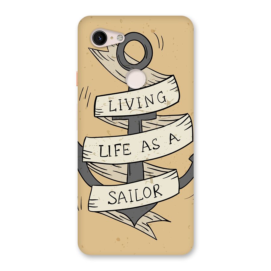 Old School Anchor Back Case for Google Pixel 3 XL