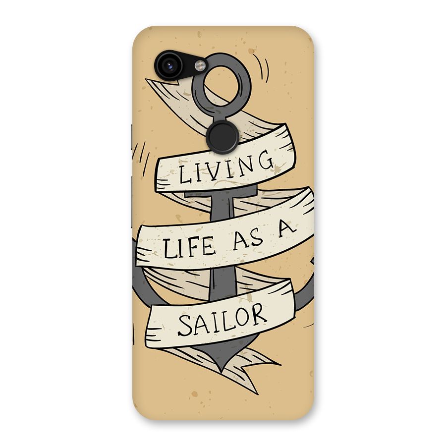 Old School Anchor Back Case for Google Pixel 3a