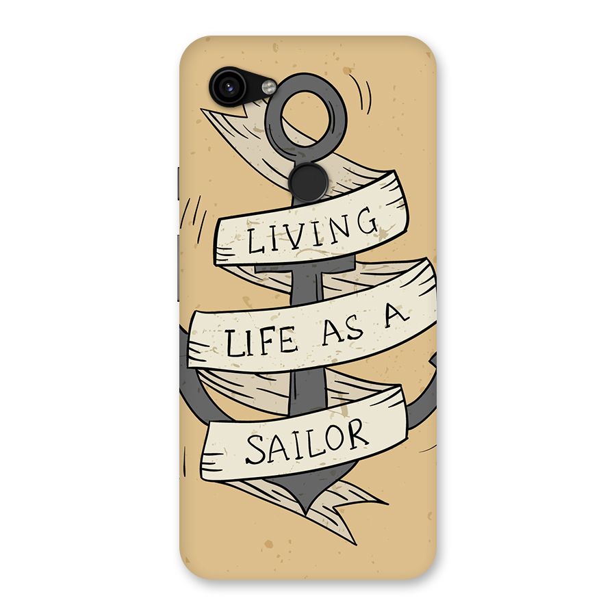 Old School Anchor Back Case for Google Pixel 3a XL