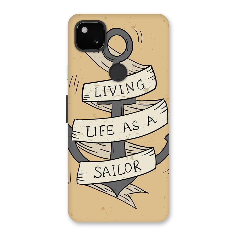 Old School Anchor Back Case for Google Pixel 4a