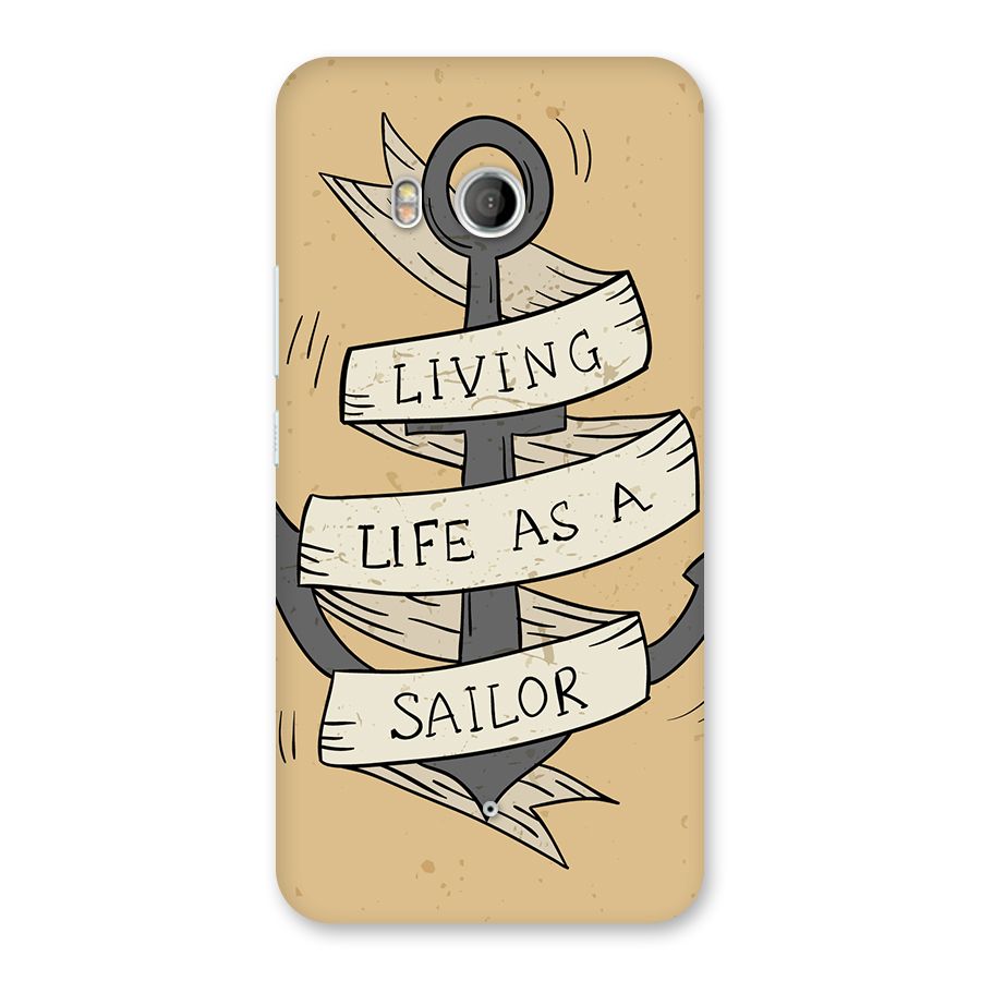 Old School Anchor Back Case for HTC U11