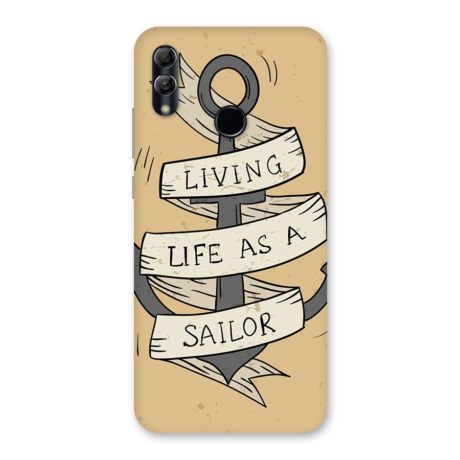 Old School Anchor Back Case for Honor 10 Lite
