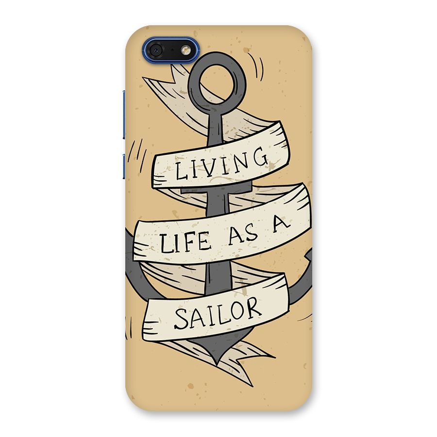 Old School Anchor Back Case for Honor 7s