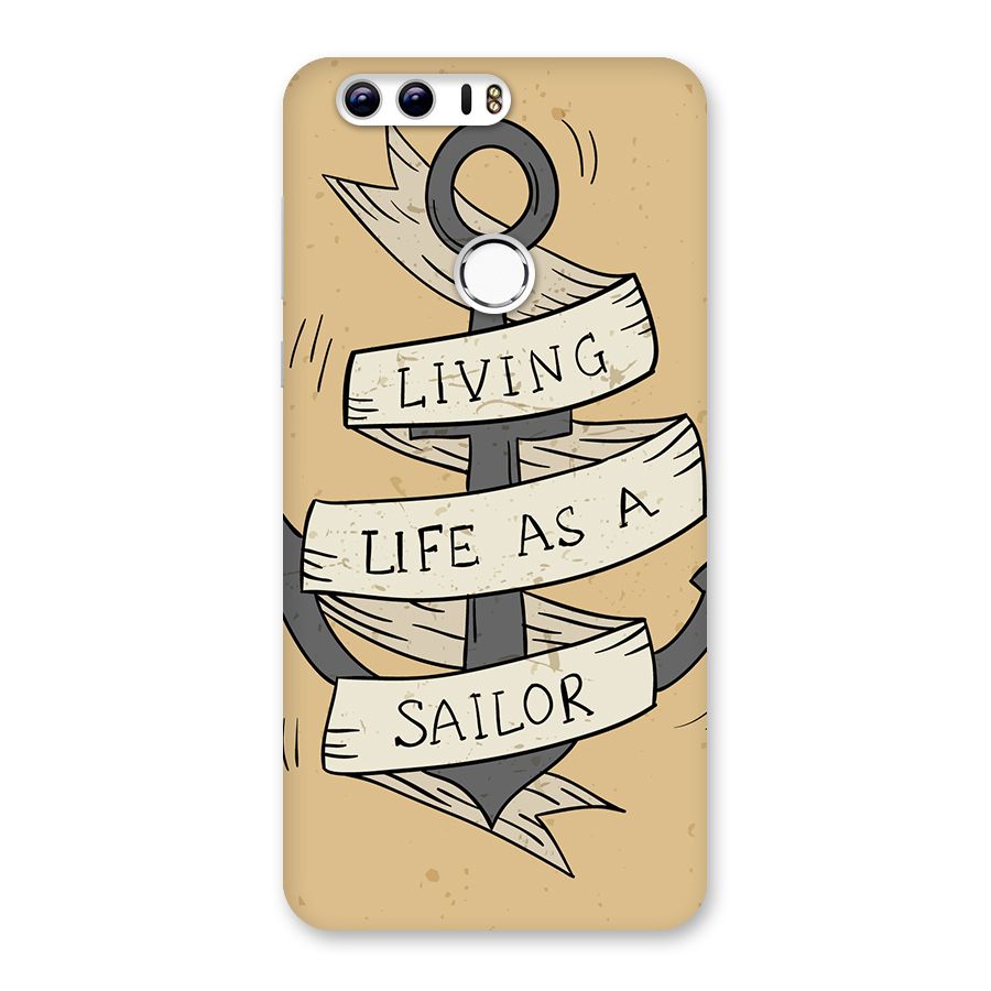 Old School Anchor Back Case for Honor 8